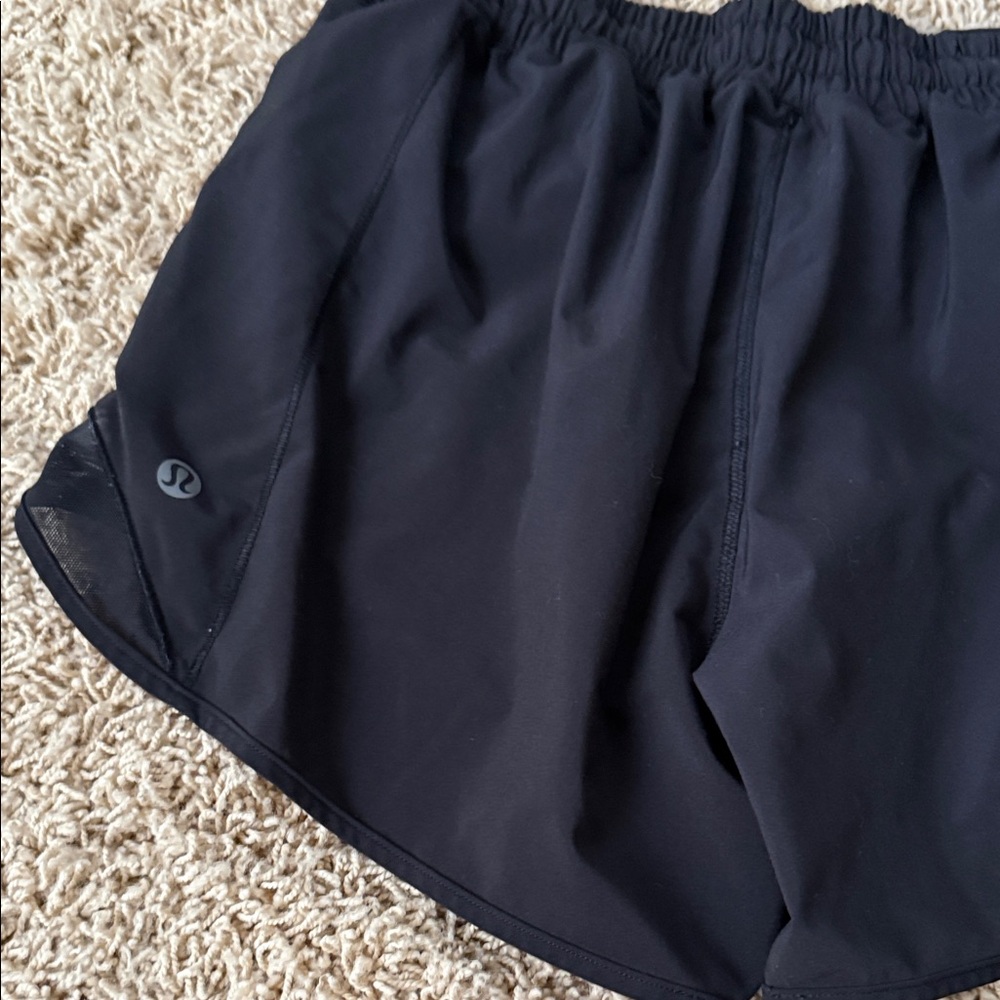 lululemon athletica Black Women's Athletic Layered Shorts - Picture 2 of 4